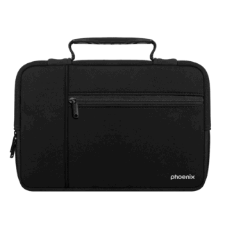 Maletin funda phoenix de neopreno para tablet o portátil 11 pulgadas negra