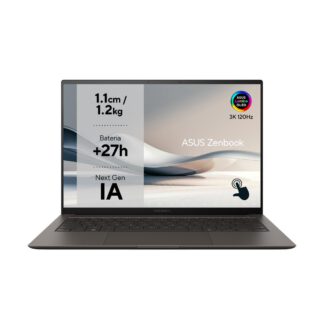 Asus zenbook ux5406sa - pz334w intel core ultra 7 258v 14 pulgadas 3k 32gb ssd1tb w11
